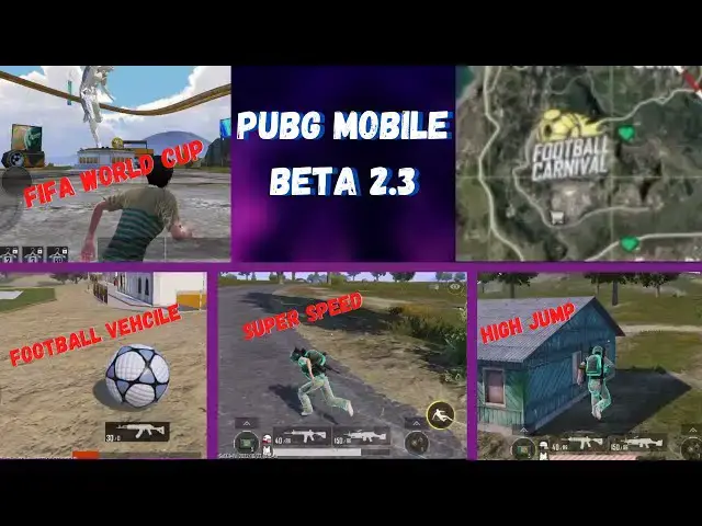 'Video thumbnail for ERANGLE FOOTBALL CARNIVAL beta 2.3 pubg mobile explore'