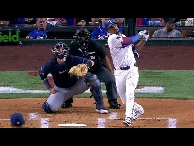 'Video thumbnail for Marcus Semien SMACKS a Solo Home Run! | 1st HR of 2025 | Texas Rangers | 04/05/2025'