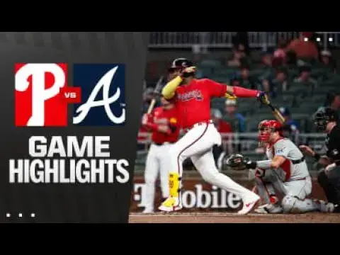'Video thumbnail for Philadelphia Phillies at Atlanta Braves Full-Game Highlights! | 06/27/2025'