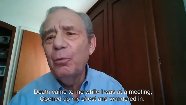 'Video thumbnail for Death Came to Me While I Was at a Meeting'