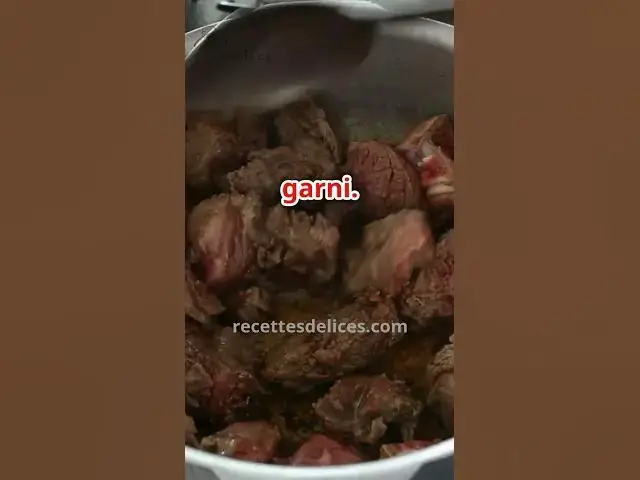 'Video thumbnail for Recette Facile de la Blanquette de Veau'