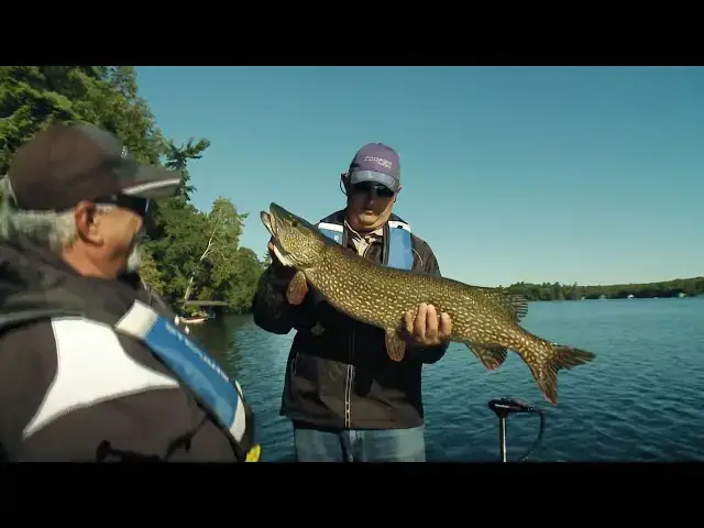 'Video thumbnail for Fishing The Muskoka For Big Pike and Bass | Fish'n Canada'