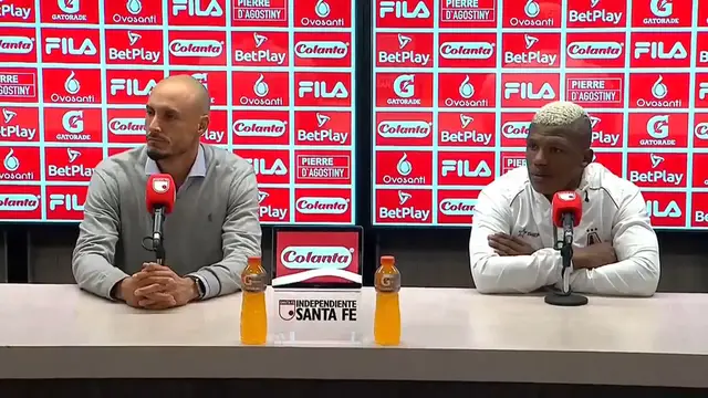'Video thumbnail for Rueda de prensa del Deportes Tolima tras la derrota ante Santa Fe - Liga BetPlay 1 2024'