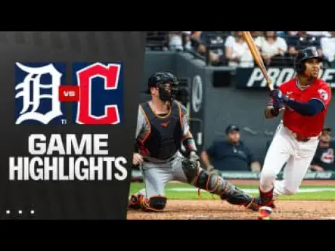 'Video thumbnail for Detroit Tigers at Cleveland Guardians Full-Game Highlights! | 07/05/2025'