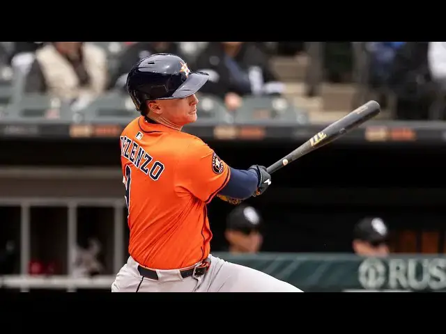 'Video thumbnail for Zach Dezenzo LAUNCHES a Two-Run Home Run! | 1st HR of 2025 | Houston Astros | 05/04/2025'