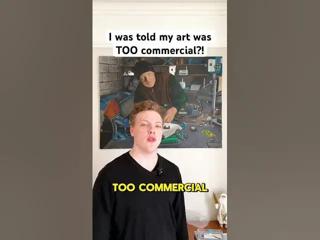 'Video thumbnail for I was told my art was TOO commercial?!'