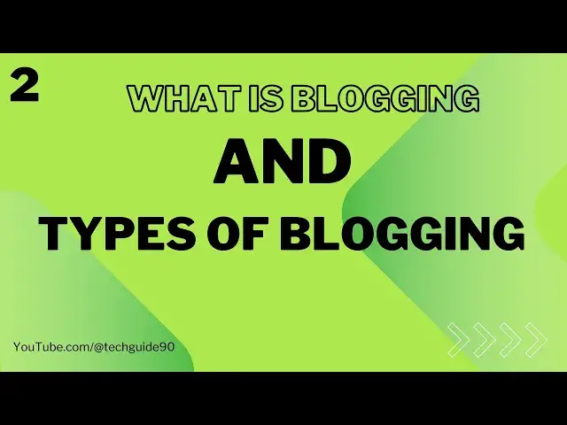 'Video thumbnail for What is Blogging and Types Of Blogging | Blogging Mastery Course'