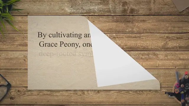 'Video thumbnail for Red Grace Peony: A Bold Statement of Elegance'