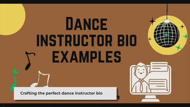 'Video thumbnail for Dance Instructor Bio Examples (15 Collection)'