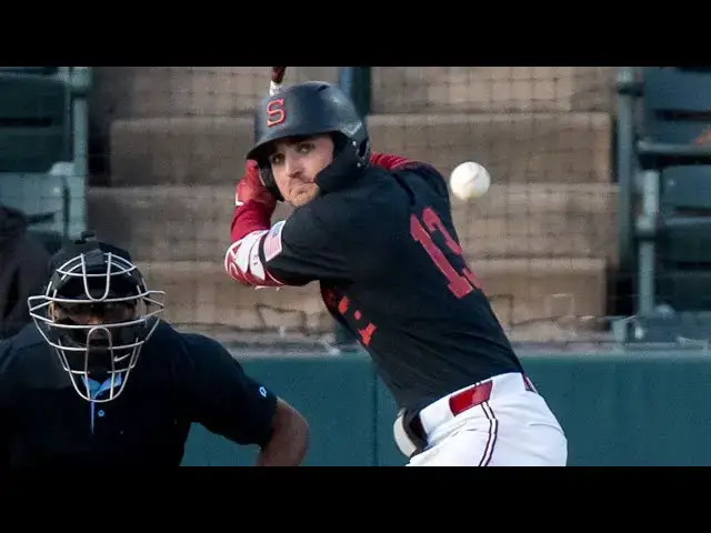 'Video thumbnail for Ethan Hott 2025 College Baseball Highlights! | Stanford Cardinal'