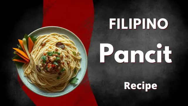 'Video thumbnail for Filipino Pancit Recipe'