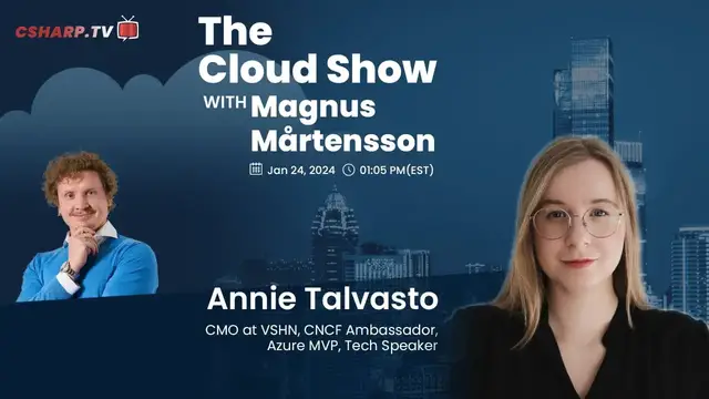 'Video thumbnail for The Cloud Show with Magnus Mårtensson ft. Annie Talvasto - Ep. 19'