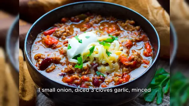 'Video thumbnail for _Hearty & Flavorful Instant Pot Chili '