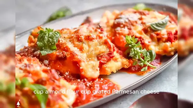 'Video thumbnail for Crispy & Cheesy Keto Chicken Parmesan'