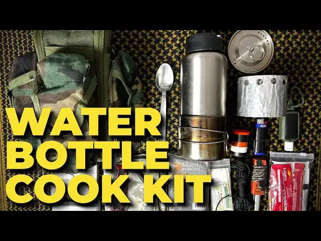 'Video thumbnail for Minimal Survival Water Bottle Cook Kit - NEW SET UP!'