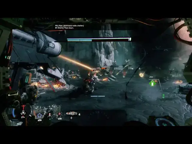 'Video thumbnail for Titanfall 2 - The Beacon: Titan Battle at Wall Tone, Scorch, Ronin, Ion & Brute Loadouts Gameplay'