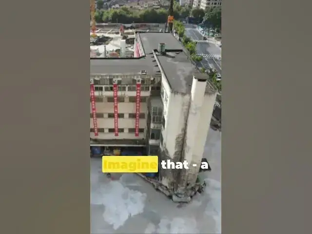 'Video thumbnail for How 70 years Old 7,600 Ton School Relocated in Shanghai #engineeringmarvel #viral #civilengineering'