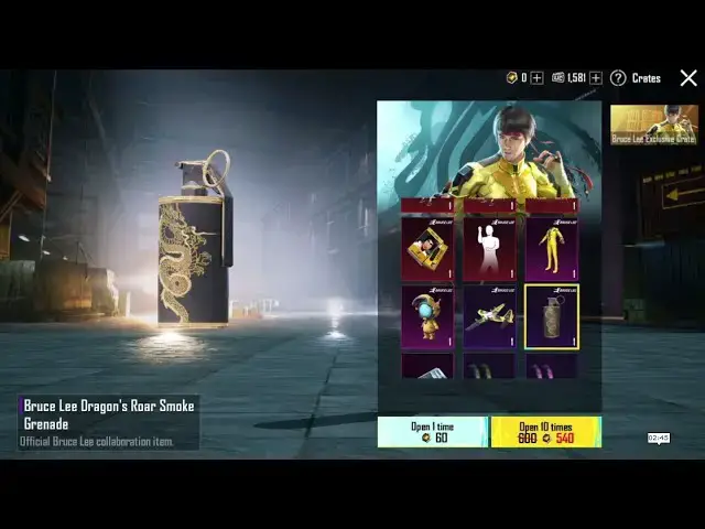 'Video thumbnail for king of kung fu crate opening | uc wasted | 1130 points wasted | pray for turky 🤲'