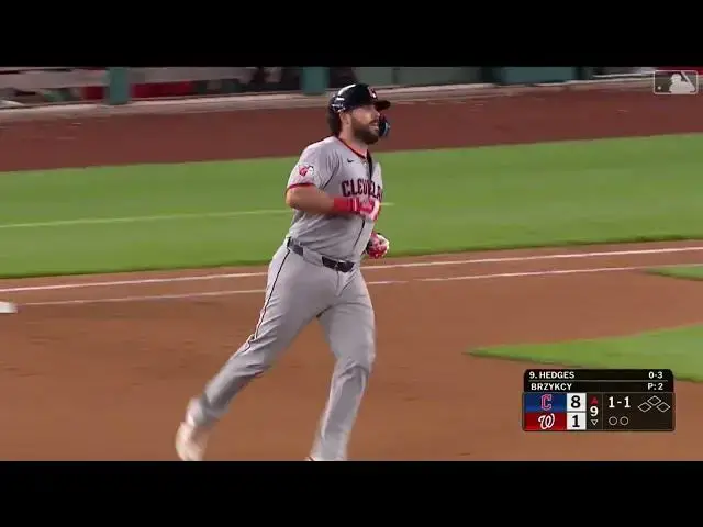 'Video thumbnail for Austin Hedges WHACKS a Solo Home Run! | 3rd HR of 2025 | Cleveland Guardians | 05/06/2025'