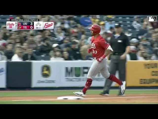 'Video thumbnail for Christian Encarnacion-Strand DRILLS a Two-Run Home Run in Rehab! | Cincinnati Reds MiLB'