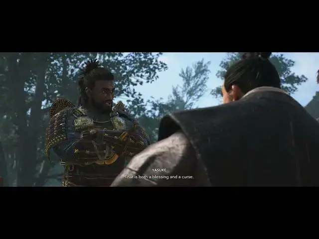 'Video thumbnail for Assassins Creed Shadows - The Price of Rice: Return To Kuma "Grew Up On Rice Farm" Dialogue Cutscene'
