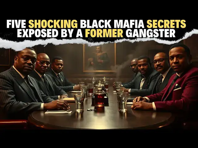 'Video thumbnail for 5 Shocking Black Mafia Secrets EXPOSED by a Former Gangster'