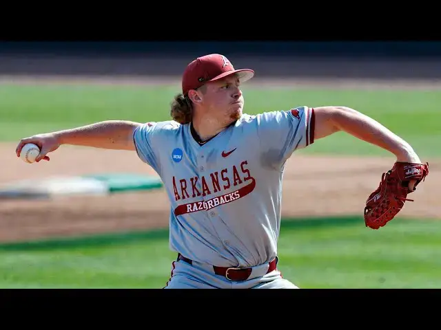 'Video thumbnail for Aiden Jimenez 2025 College Baseball Highlights! | Arkansas Razorbacks'