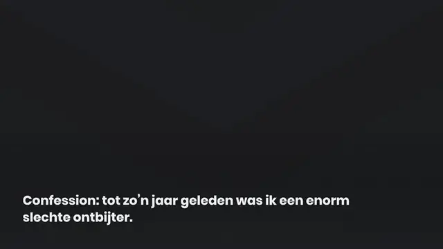 'Video thumbnail for Gebakken havermout met kiwi en kokosroom'