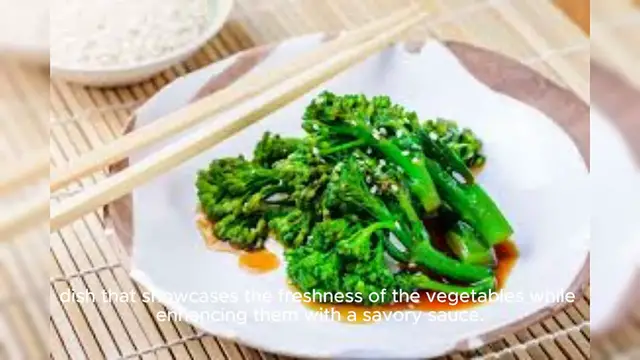 'Video thumbnail for Chinese Broccoli with Oyster Sauce Recipe'
