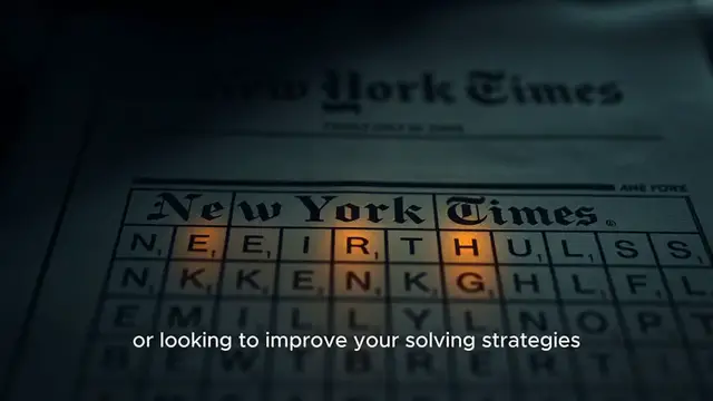 'Video thumbnail for NYT Crossword Answers 2 january 2-25 Two-For-One Special'