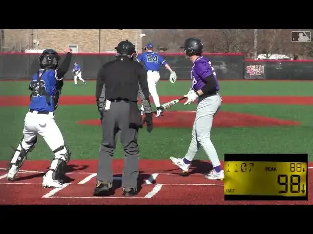 'Video thumbnail for 2025 MLB Draft Preview: Jack Bauer, LHP, Lincoln-Way East High School'