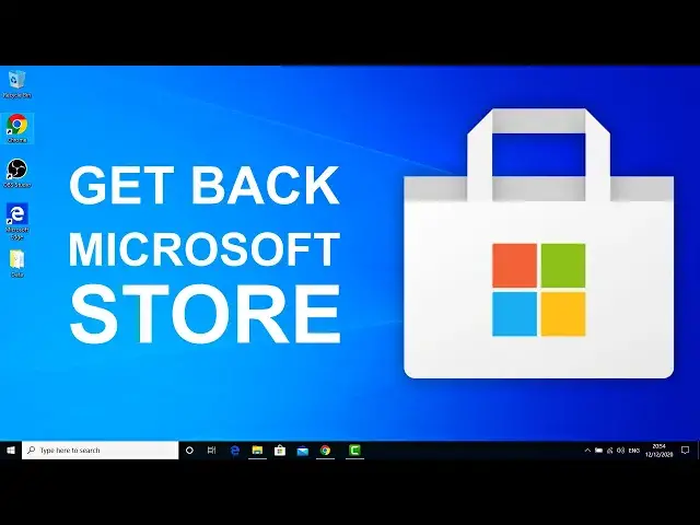 'Video thumbnail for Fix Microsoft Store Missing / Greyed Out In Windows 10 - Reinstall Microsoft Store'