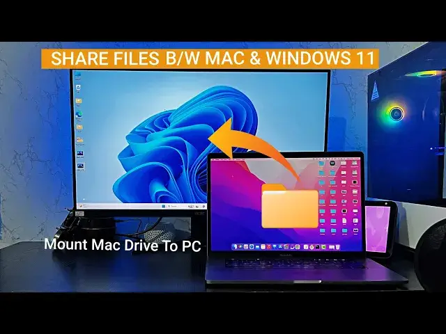 'Video thumbnail for Transfer Files From Mac To Windows 11/10 | Mount Mac Shared Folders to PC'