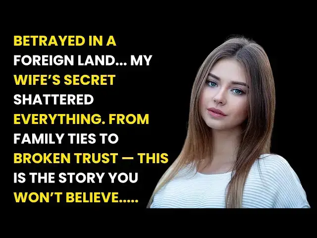 'Video thumbnail for How a Pen from a Hotel Uncovered My Wife’s Dark Secret | Wistaloom'