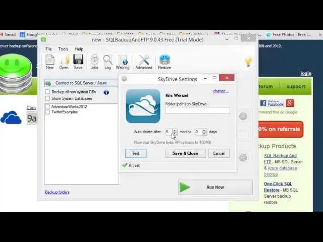 'Video thumbnail for SQLBackupAndFTP part 3 - Configure SQLBackupAndFTP | Essential SQL'