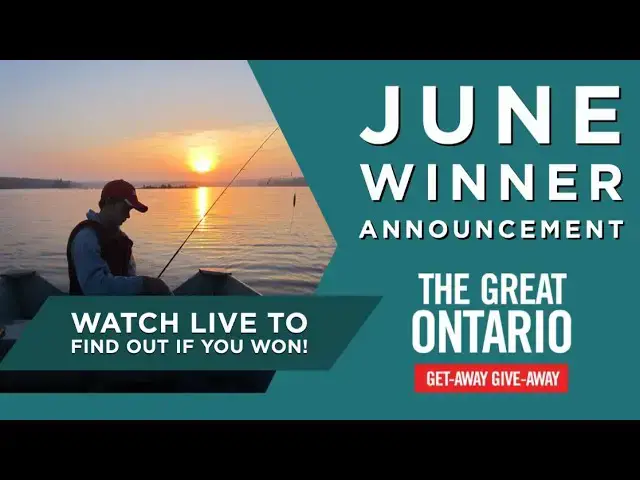 'Video thumbnail for Great Ontario Get-Away Give-Away June Winners!'