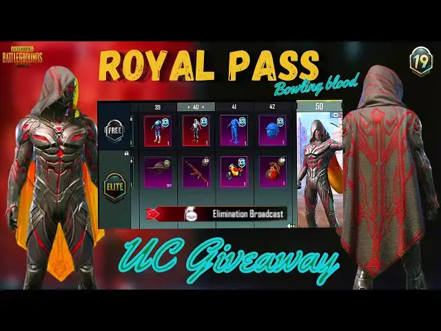 'Video thumbnail for M19 Royal pass Rewards | Royal pass Give on 1k subscribers | Free royal pass'