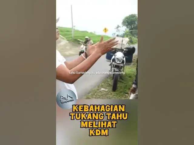'Video thumbnail for #news #dedimulyadi #kisahhariini #kdm'