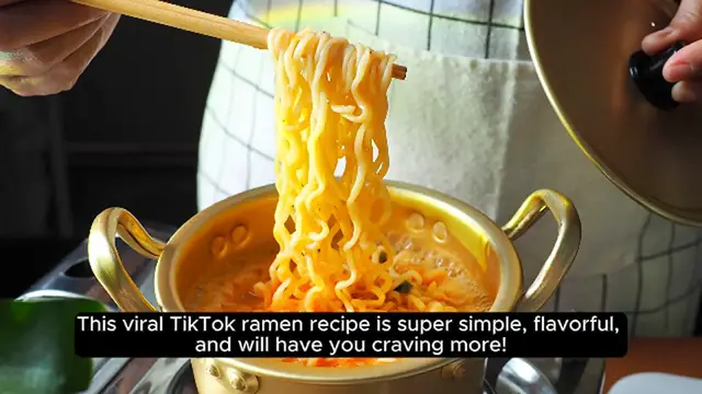 'Video thumbnail for Viral TikTok Ramen'