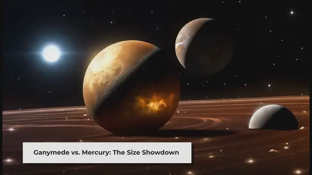 'Video thumbnail for Which is larger, Ganymede or Mercury?'