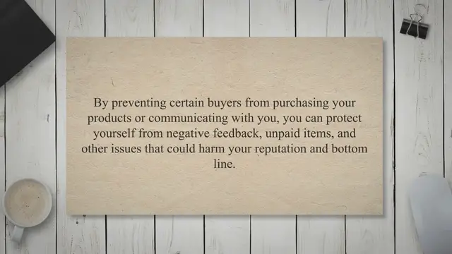 'Video thumbnail for Protecting Your eBay Business: A Step-by-Step Guide to Blocking Buyers'