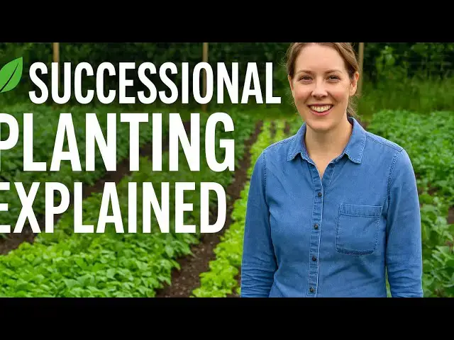 'Video thumbnail for 🌿 Successional Planting Explained | How to Keep Your Garden Harvesting All Season Long'