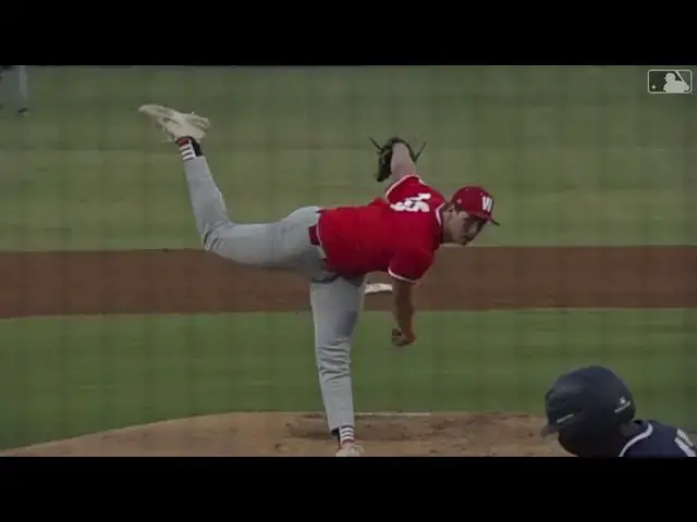 'Video thumbnail for 2025 MLB Draft Preview: Brett Crossland, RHP, Mountain Pointe High School'