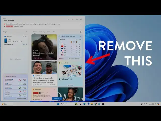 'Video thumbnail for How to Disable Widgets Board on Windows 11'