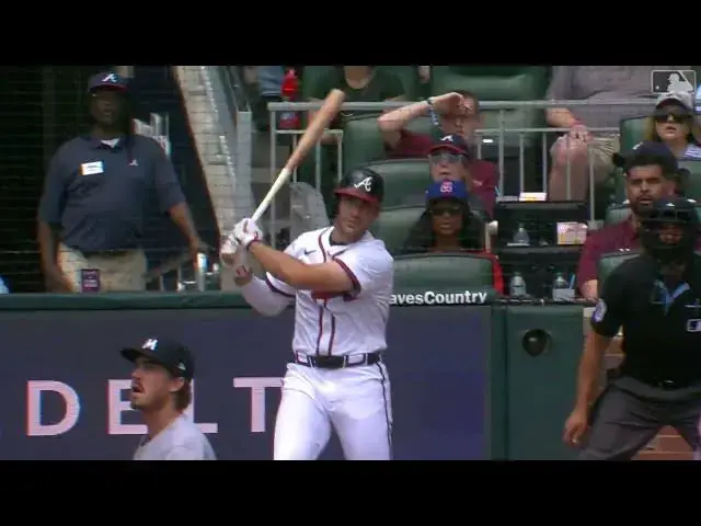 'Video thumbnail for Matt Olson CRUSHES a Two-Run Home Run! | 3rd HR of 2025 | Atlanta Braves | 04/20/2025'