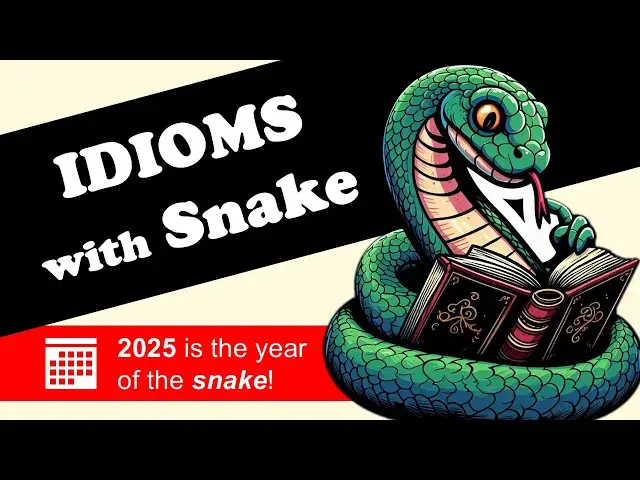 'Video thumbnail for 🐍Are You a Snake in the Grass? ✔Test Your Idiom IQ!😁💬'