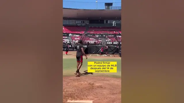 'Video thumbnail for Cuban RHP Javier Mirabal (26) declared free agent #baseball #mlb #baseballplayer'