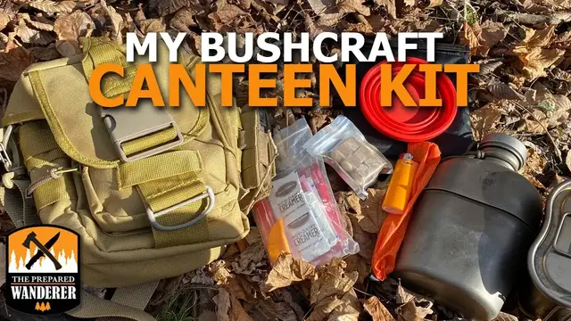 'Video thumbnail for My Bushcraft Canteen Kit Pathfinder Bag'