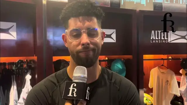 'Video thumbnail for Pitcher boricua 馃嚨馃嚪 Jorge L贸pez habla de su cambio de Minnesota a Miami'