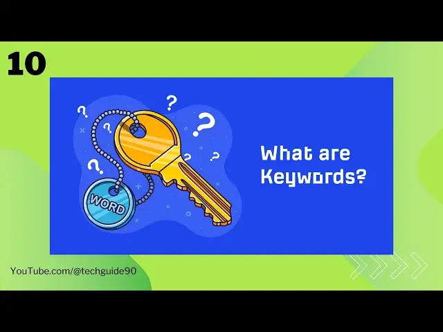 'Video thumbnail for What is Keywords in Blogging | Blogging Mastery Course'